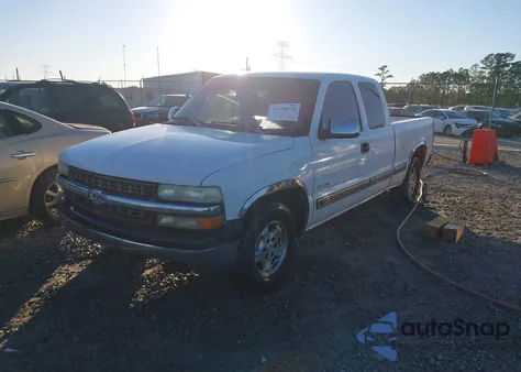2000 Chevrolet Silverado 1500 Lt z USA, uszkodzony, nr VIN 1GCEC19T9YZ195166
